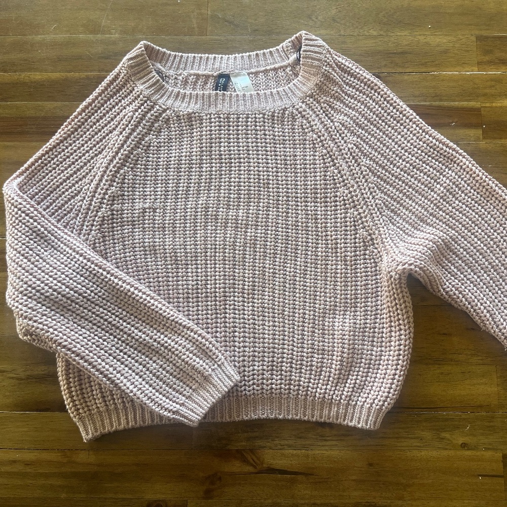 Divided sweater